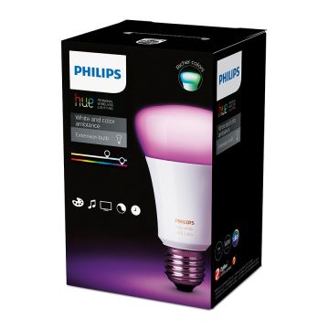 LED Zatemnitvena žarnica Philips Hue WHITE AND COLOR AMBIANCE 1xE27/10W/230V 2000-6500K