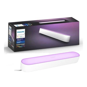 Philips - Dodatni komplet LED RGB Zatemnitvena namizna svetilka Hue PLAY LED/6W/230V črna