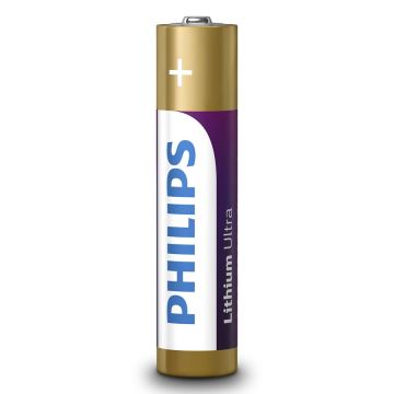 Philips FR03LB4A/10 - 4 kom Litijeva baterija AAA LITHIUM ULTRA 1,5V 800mAh