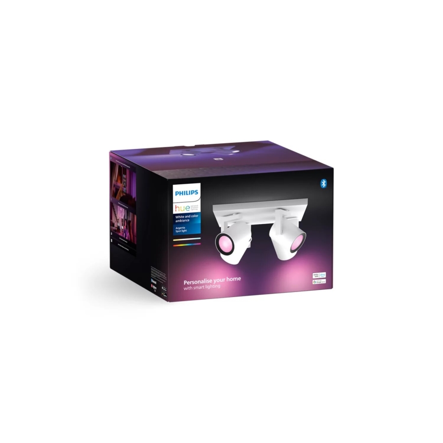 Philips - LED RGBW Zatemnitveni reflektor Hue ARGENTA 4xGU10/4,2W/230V 2000-6500K