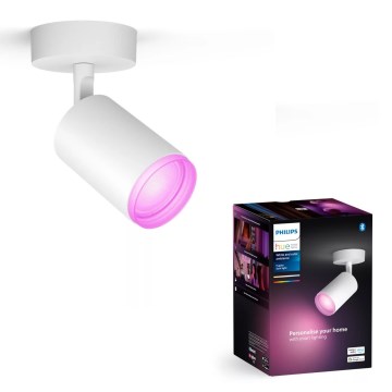 Philips - LED RGBW Zatemnitveni reflektor Hue FUGATO 1xGU10/4,2W/230V 2000-6500K bela