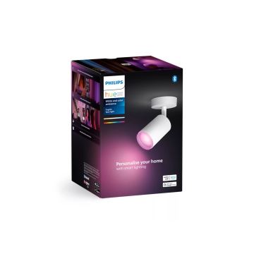 Philips - LED RGBW Zatemnitveni reflektor Hue FUGATO 1xGU10/4,2W/230V 2000-6500K bela