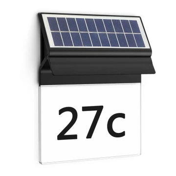 Philips - LED Solarna hišna številka ENKARA LED/0,2W/3,7V IP44