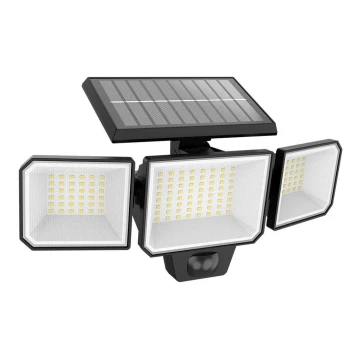 Philips - LED Solarni stenski reflektor s senzorjem NYSIL 3xLED/8,7W/3,7V IP65