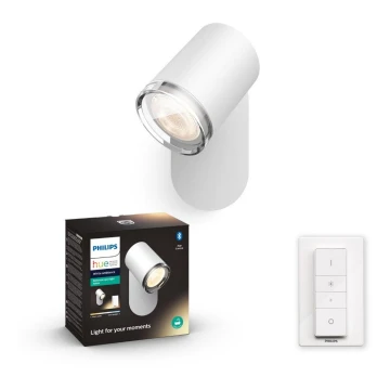 Philips - LED Zatemnitvena kopalniška svetilka Hue ADORE 1xGU10/5W/230V IP44 + Daljinski upravljalnik