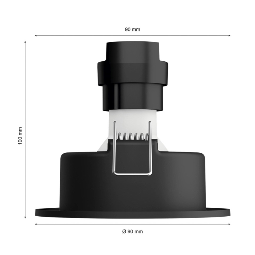 Philips - LED Zatemnitvena vgradna svetilka Hue MILLISKIN 1xGU10/4,2W/230V 2200-6500K