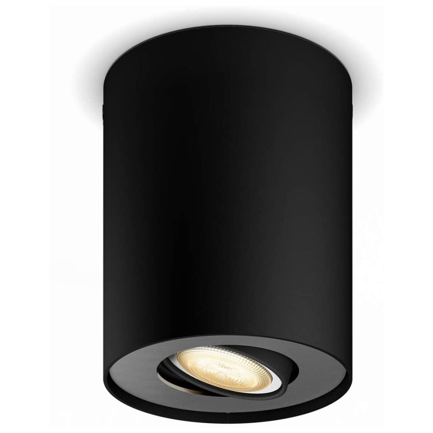 Philips - LED Zatemnitveni reflektor Hue PILLAR 1xGU10/4,2W/230V 2200-6500K črna