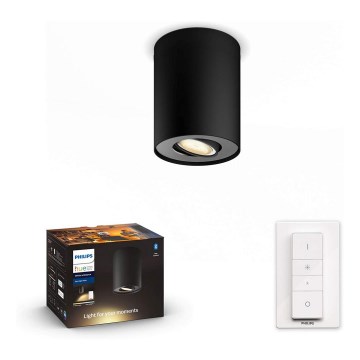 Philips - LED Zatemnitveni reflektor Hue PILLAR 1xGU10/5W/230V + Daljinski upravljalnik