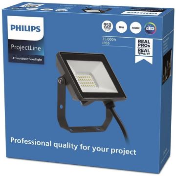 Philips - LED Zunanji reflektor PROJECTLINE LED/10W/230V IP65 4000K