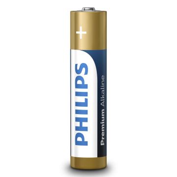 Philips LR03M4B/10 - 4 kom Alkalna baterija AAA PREMIUM ALKALINE 1,5V 1320mAh