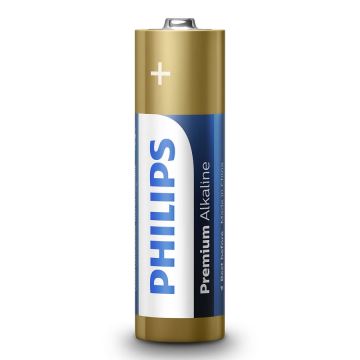 Philips LR6M4B/10 - 4 kom Alkalna baterija AA PREMIUM ALKALINE 1,5V 3200mAh