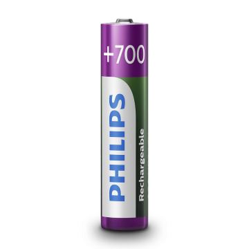 Philips R03B4A70/10 - 4 kom Polnilna baterija AAA MULTILIFE NiMH/1,2V/700 mAh