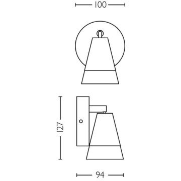 Philips - Reflektor CLEFT 1xGU10/5W/230V