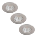 Philips - SET 3x LED Zatemnitvena kopalniška svetilka  LED/5,5W/230V 2700K IP65