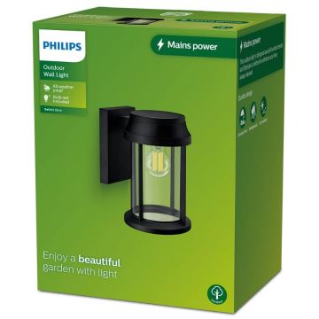 Philips - Zunanja stenska svetilka BELLINI 1xE27/25W/230V IP44