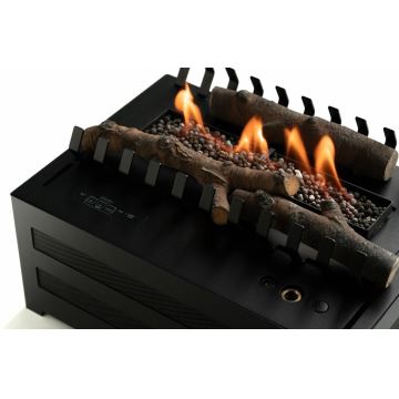 Planika - BIO kamin z daljinskim upravljalnikom 20,8x38,5 cm 2,5kW/230V črna