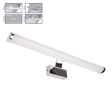 Prezent 70225 - LED Zatemnitvena kopalniška osvetlitev ogledala SOLANA LED/12W/230V IP44 3000/4000K 60 cm