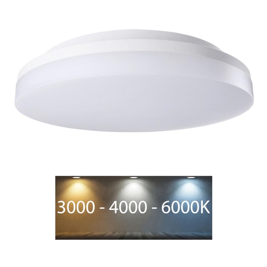 Rabalux - LED Kopalniška stropna svetilka LED/18W/230V IP54 3000K/4000K/6000K