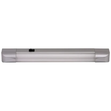 Rabalux - LED Podelementna kuhinjska svetilka BAND LIGHT 1xG13/10W/230V 39,5 cm srebrna