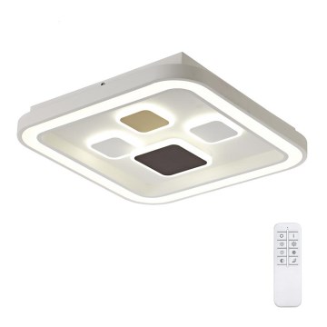 Rabalux - LED Zatemnitvena stropna svetilka HOLLIS LED/40W/230V + Daljinski upravljalnik