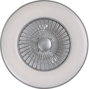Rabalux - LED Zatemnitvena stropna svetilka z ventilatorjem LED/40W/230V + Daljinski upravljalnik 3000-6500K
