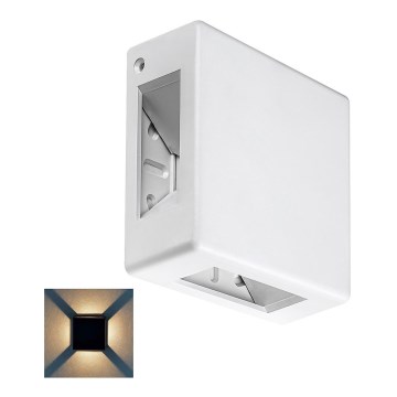 Rabalux - LED Zunanja stenska svetilka LED/6W/230V IP54 bela