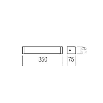 Redo 01-1423 - LED Kopalniška stenska svetilka LEDO LED/8W/230V IP44