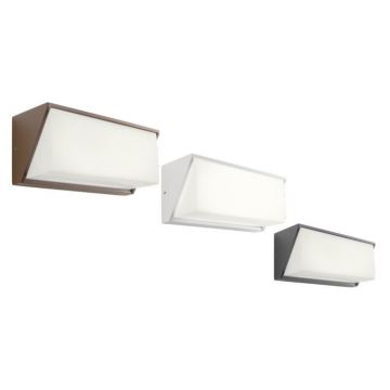 Redo 90237 - LED Zunanja stenska svetilka SPECTRA LED/16W/230V 3000K IP54 bela