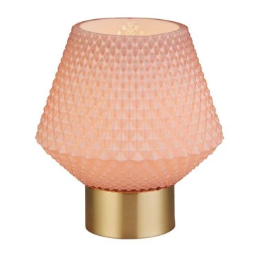 Searchlight - Namizna svetilka LAMP 1xE27/7W/230V roza