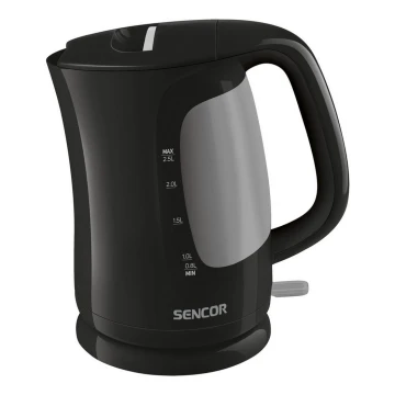 Sencor - Grelnik vode 2,5 l 2200W/230V črn