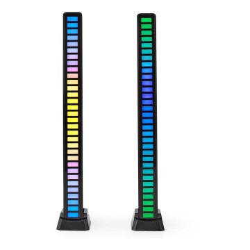 SET 2x LED RGB Napolnitvena namizna svetilka LED/250 mAh
