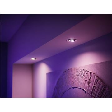 SET 2x LED RGBW Zatemnitvena žarnica Philips Hue White And Color Ambiance GU10/4,2W/230V 2000-6500K