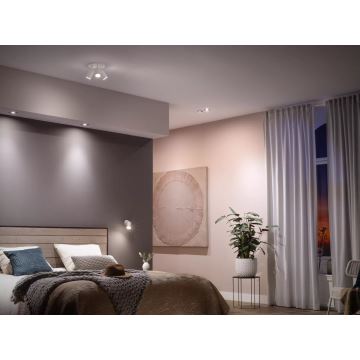 SET 2x LED Zatemnitvena žarnica Philips Hue WHITE AMBIANCE GU10/4,2W/230V 2200-6500K