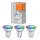 SET 3x LED RGBW Zatemnitvena žarnica SMART+ GU10/4,9W/230V 2700K-6500K Wi-Fi - Ledvance