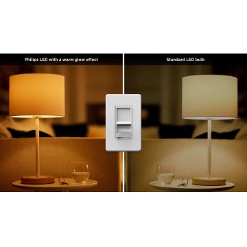 SET 3x LED Zatemnitvena žarnica Philips Warm Glow GU10/3,8W/230V 2200-2700K CRI 90