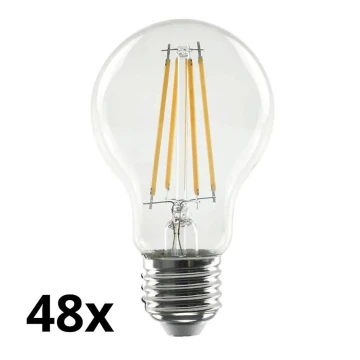 SET 48x LED Žarnica VINTAGE A70 E27/13W/230V 2700K