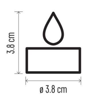 SET 6x LED Božična dekoracija 6xLED/6xCR2032 bela