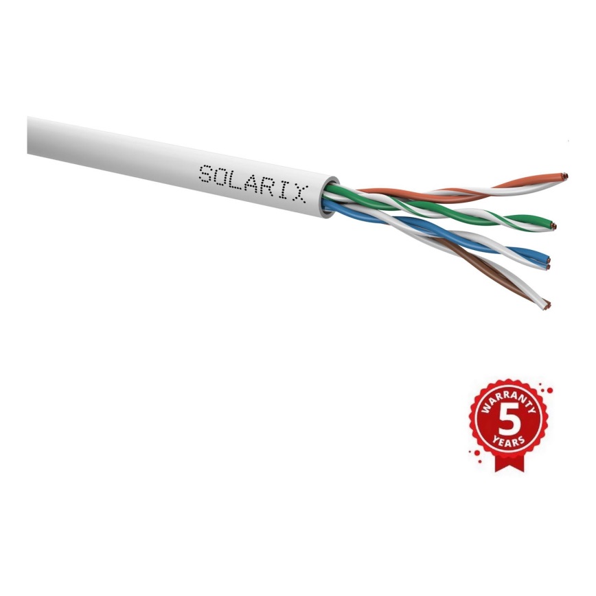 Solarix - Namestitveni kabel CAT5E UTP PVC Eca 305m