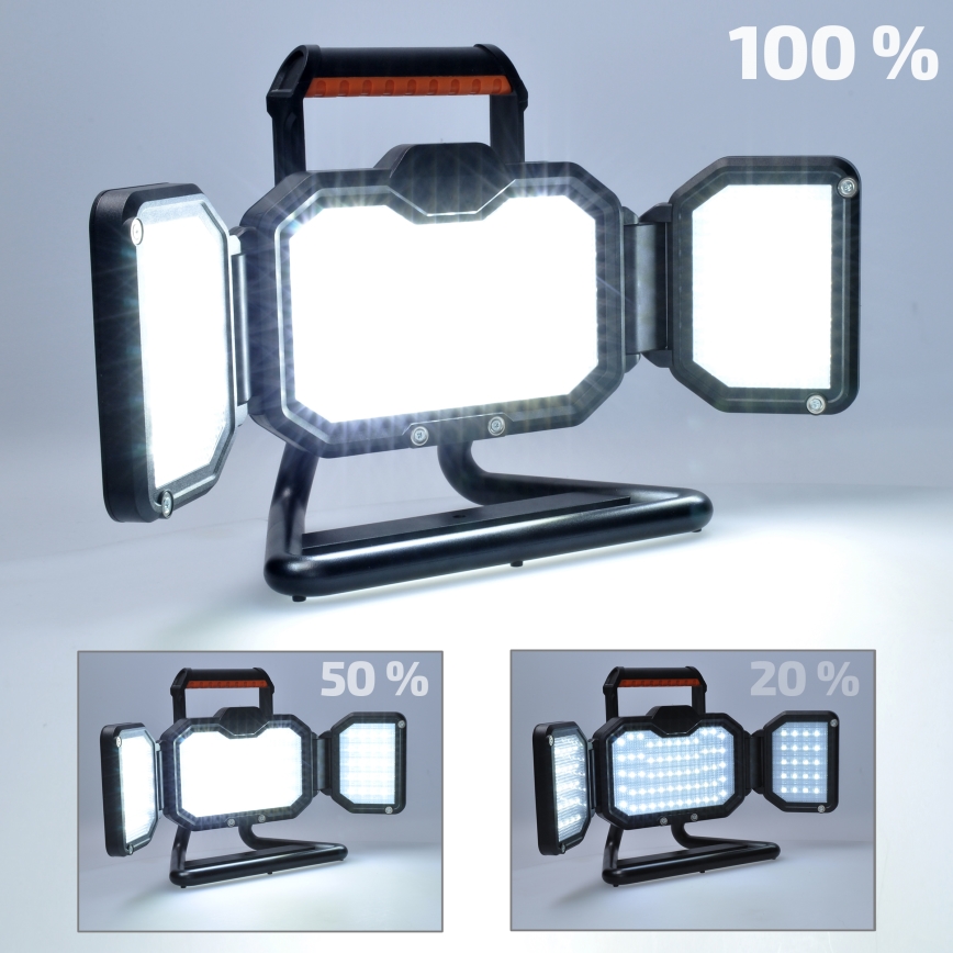 LED Zatemnitveni polnilni reflektor LED/30W/6600 mAh 4000K IP54