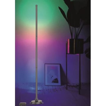 LED RGB Zatemnitvena talna svetilka RAINBOW LED/18W/230V Wi-Fi Tuya + Daljinski upravljalnik