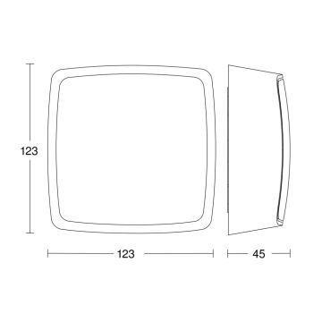 Steinel 057930 - Detektor prisotnosti TRUE PRESENCE COM2 bel IP54