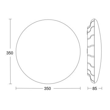 Steinel 079710 - SET 5x LED Stropna svetilka s senzorjem RS PRO S30 SC LED/25,7W/230V 4000K