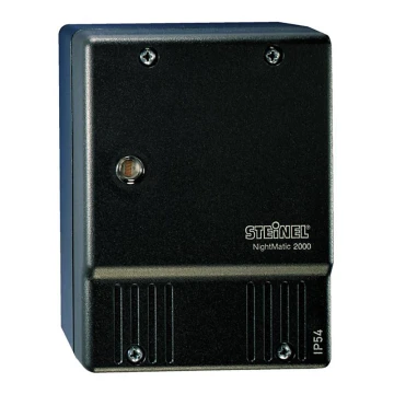 STEINEL 550318 - Stikalo za mrak NightMatic 2000 črna IP54