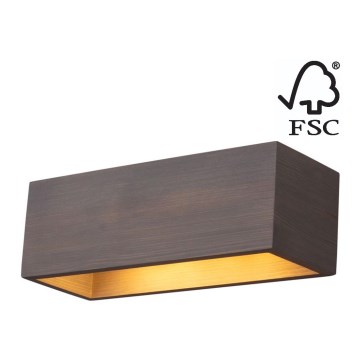 Stenska svetilka KENZO 2xG9/6W/230V bor - FSC certifikat