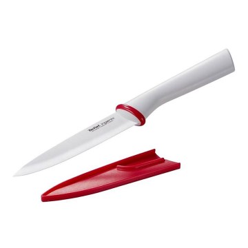 Tefal - Univerzalni keramični nož INGENIO 13 cm bela/rdeča