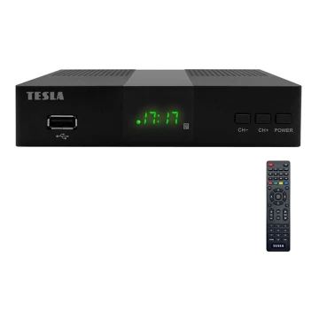 TESLA Electronics - DVB-T2 H.265 (HEVC) sprejemnik 2xAAA + Daljinski upravljalnik