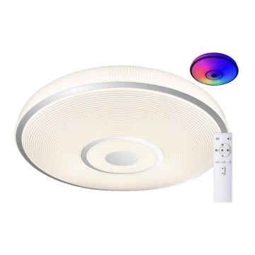 Top Light - LED RGB Zatemnitvena stropna svetilka RAINBOW LED/24W/230V okrogla + Daljinski upravljalnik