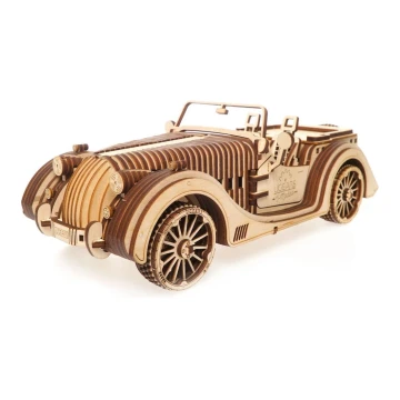 Ugears - 3D lesena mehanična sestavljanka Car roadster