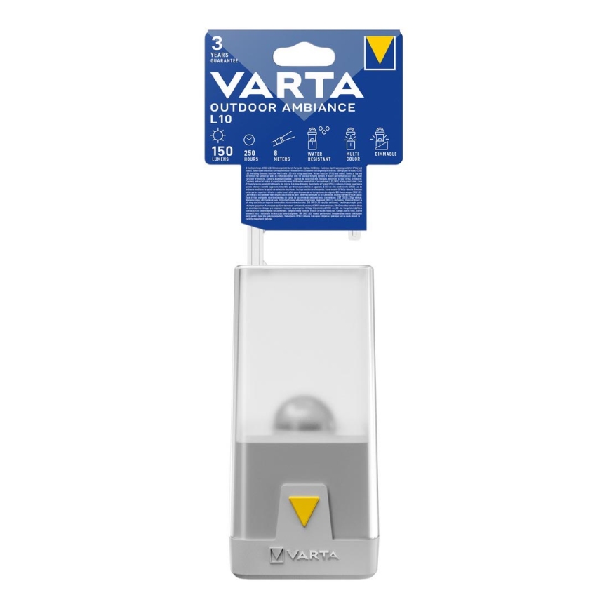 Varta 16666101111 - LED Zatemnitvena svetilka za kampiranje OUTDOOR AMBIANCE LED/3xAA