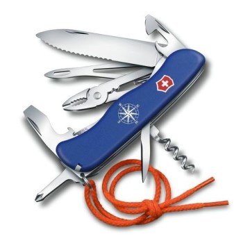 Victorinox - Večnamenski žepni nož 11,1 cm/18 funkcij modra/oranžna